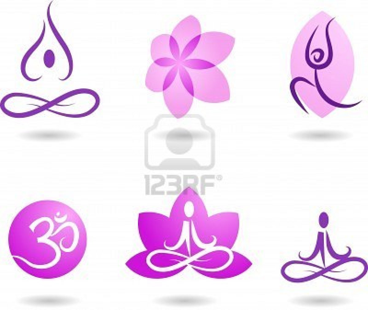 free yoga symbols clip art - photo #14